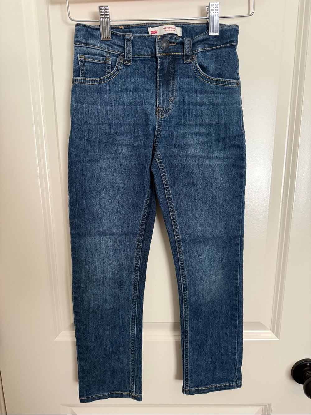 Levi's Kids Dark Blue Stretch Denim Jeans